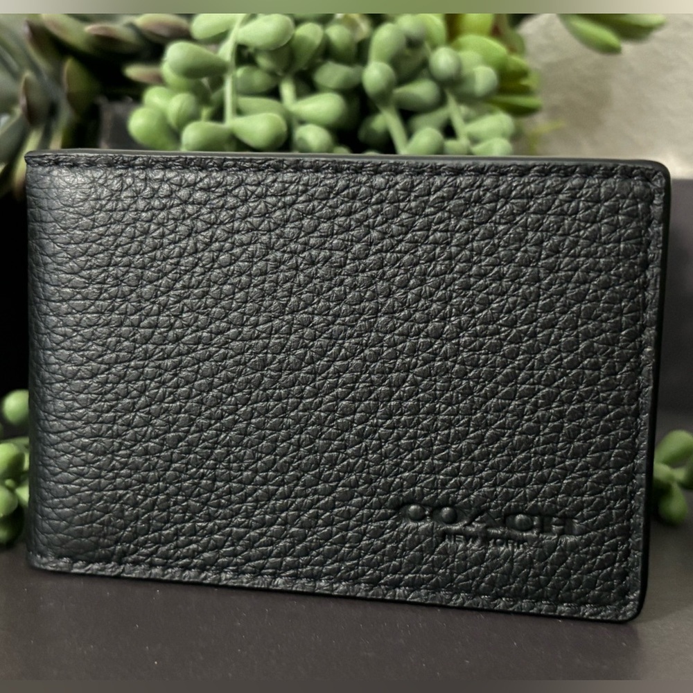 Men’s Coach Compact Billfold Wallet